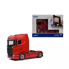 Solido 1:24 Tractocamión 2021 Scania 580s Chato Rojo 