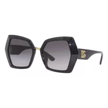 Dolce & Gabbana Dgf - Gafas De Sol Para Mujer, Color Negro/.