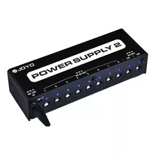 Fuente Para 10 Pedales 9-12-18v Con Cables Joyo Jp-02