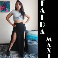 Falda Maxi Verano Dama Moda