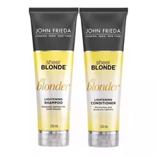 Kit John Frieda Sheer Blonde Shampoo + Condicionador 250ml