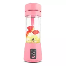 Liquidificador Portátil Knup Kp-ta01 380 Ml Con Usb Rosa