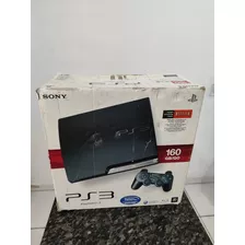 Caixa Vazia Para Playstation 3 Slim 160gb Usa A Caixa Apresenta Marcas De Uso, Por Favor Ver As Fotos No Anúncio Antes De Efetuar A Compra