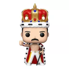 Figura De Acción Freddie Mercury King Funko Pop Rocks 184