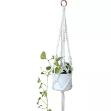 Macrame Hanger Plant Suporte Decorativo Vaso De Planta Mod.1