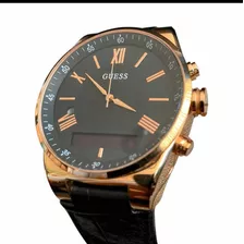 Reloj Guess Smartwatch Oro Rojo Funciones Al 100