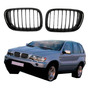 Rejilla De Rin Negra Brillante Para Bmw X5 E53 1998-2003 BMW X5