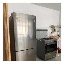 Refrigeradora LG 408l No Frost Lb41bpp Plateado