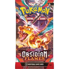 Pokémon Tcg Sobres Obsidian Flames - Booster Pack+10 Cartas 