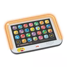 Brinquedo Tablet Fisher-price Cresce Comigo + De 100 Sons Cor Branco