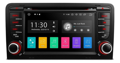 Android 10 Estereo Audi A4 2002-2008 Gps Touch Hd Usb Radio Foto 2