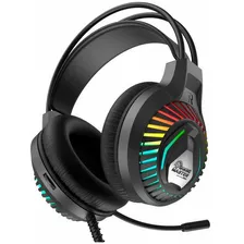 Headset Gamer K-mex Ar8m Rgb Surround 7.1 Conexão Via Usb