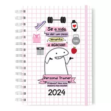 Agenda Flork Profissões Capa Dura Fechamento Elástico A5