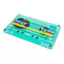 Colchoneta Flotador Salvavidas Vintage Tape Cassette Bestway