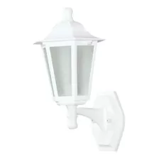 Arandela Colonial Luminária Branca Parede Externa Classi 114 Cor Branco 127/220v