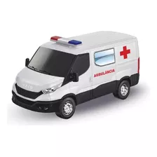 Miniatura Caminhão Original Iveco Daily Ambulância