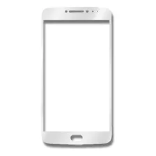 Moto E4 Plus Motorola Vidrio Templado Blindado West 9h Blanc