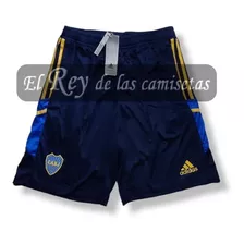 Short De Boca Juniors adidas Con Bolsillos Y Cierres Divino!