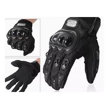 Guantes Para Moto Con Protecciónes Color Negro