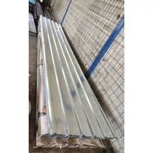 Láminas Techo Aceral Zinc 6 Mts Galvanizada