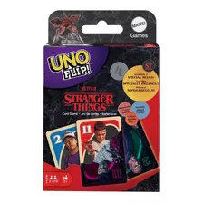 Mattel Uno Flip! Stranger Things Hjp41