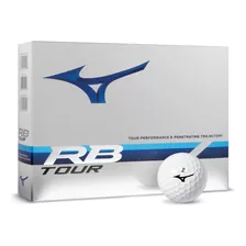 Pelotas Bolas De Golf Mizuno Rb Tour 12 Unidades Blanco