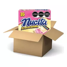 Caja Chocolate Nucita Fresa-vain Con 24 Display De 16 Pz C/u