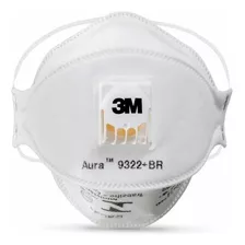 Máscara De Proteção Pff2 Aura9322+br C/válvula(kit C/10)-3m