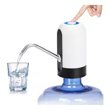 Dispensador Agua Eléctrico. Bomba Garrafón Automatico Usb Ii Color Blanco