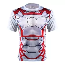 Camiseta Camisa Blusa Super Heróis Dry Fit 260