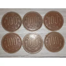 Moneda 100 Pesos Chile 1981 Primera Serie