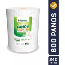 600 Panos Wiper Tipo Perfex Multiuso Para Limpeza Rolo 28x40