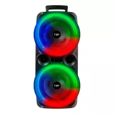 Parlante Torre Potente Doble Subwoofer Portatil Bluetooth