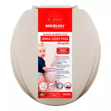 Assento Sanitário Almofadado Linea Plus - Conforto E Estilo Cor Palha