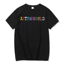 Camisa Camiseta Básica Astroworld Travis Scott 3d 4k Premium