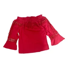 Blusa Importada China Renda Roupas Femininas Linda 2748