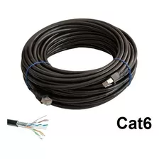 Cable De Red Exterior 20 Metros Internet Cat6 Categoría6 20m