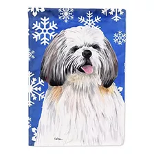 Carolines Treasures Sc9383gf Shih Tzu - Bandera Decorativa P