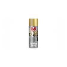 Pintura En Spray Esmalte Metalizado Dorado 350ml Marson