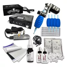 Kit De Tatuagem Maquininha X13 Fonte Tatto Digital Boutique