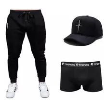 Combo Calça Tpeppers Bone Fe Cueca Box Tpeppers