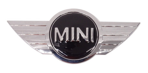 Logo Emblema De Capot Mini Cooper Negro Foto 4