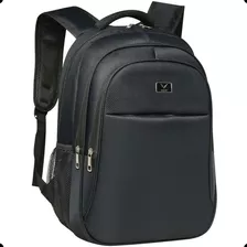 Mochila Para Notebook Cor Preta Alça Reforçada Premium