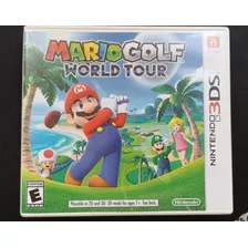 Mario Golf World Tour 3ds Semi Novo