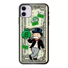 Funda/ Case/ Protector Celular - Monopoly / Dolar / Billete