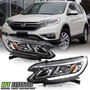 Par Faros Led Drl Honda Cr-v Ex-l 2016 2.4l