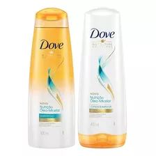 Kit Dove Nutrição Óleo-micelar Shampoo + Condicionador 400ml
