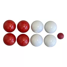 Jogo Bocha De Mesa Peso 900gr Tam 9cm Com 8 Bolas Oficial