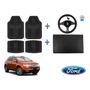 Cubre Volante Funda Fibra Carbono Ford Edge 2012