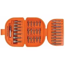 Set De Puntas 32 Piezas Con Estuche Black + Decker 71-826la